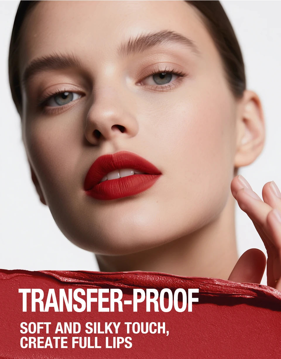 Waterproof Lip Liner and Lipstick Set