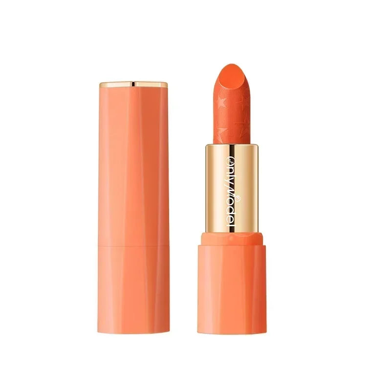 Orange Matte Lipstick – Silky Smooth & Long-Lasting