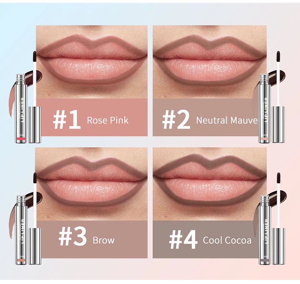 Waterproof Lip Liner Peel Off Tattoo Gloss Long Lasting
