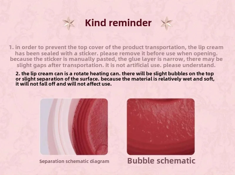 Flowerknows Strawberry Cupid Lipstick – Matte Velvet Lip Gloss