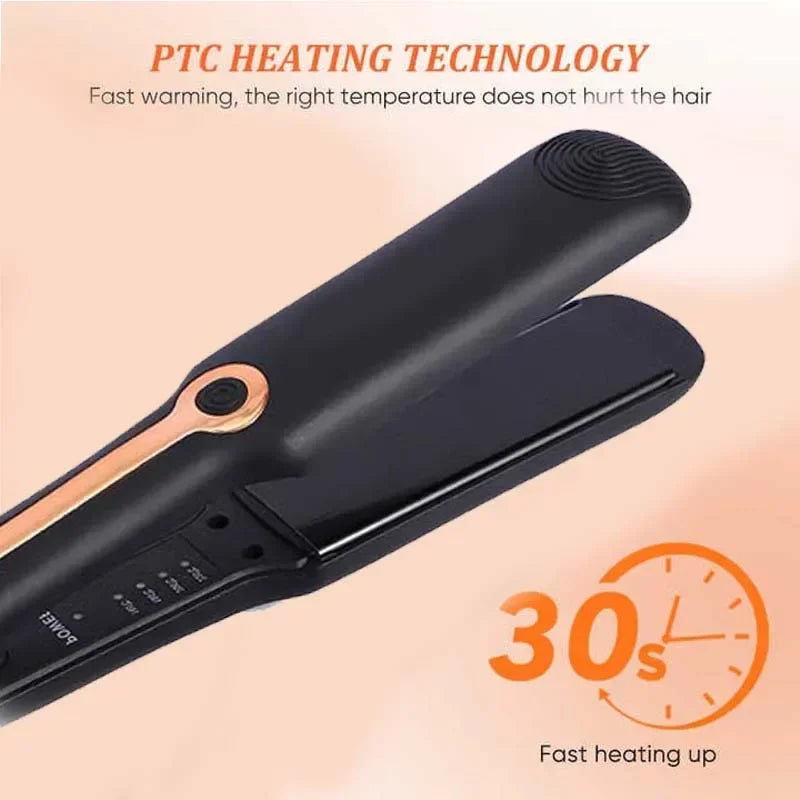Tinsol 2-in-1 Hair Straightener Curling Iron