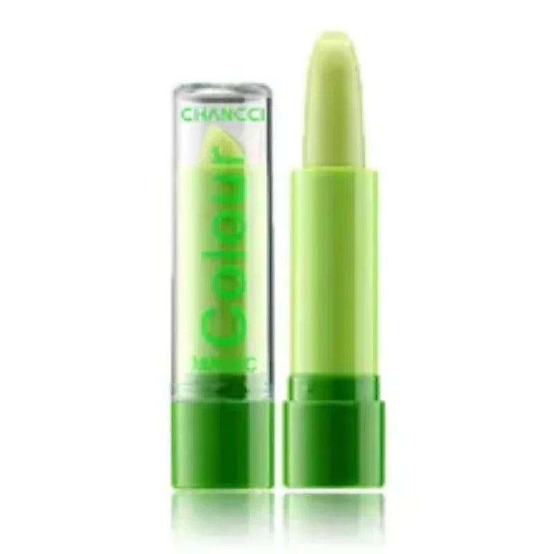 Waterproof tinted lipstick and lip balm