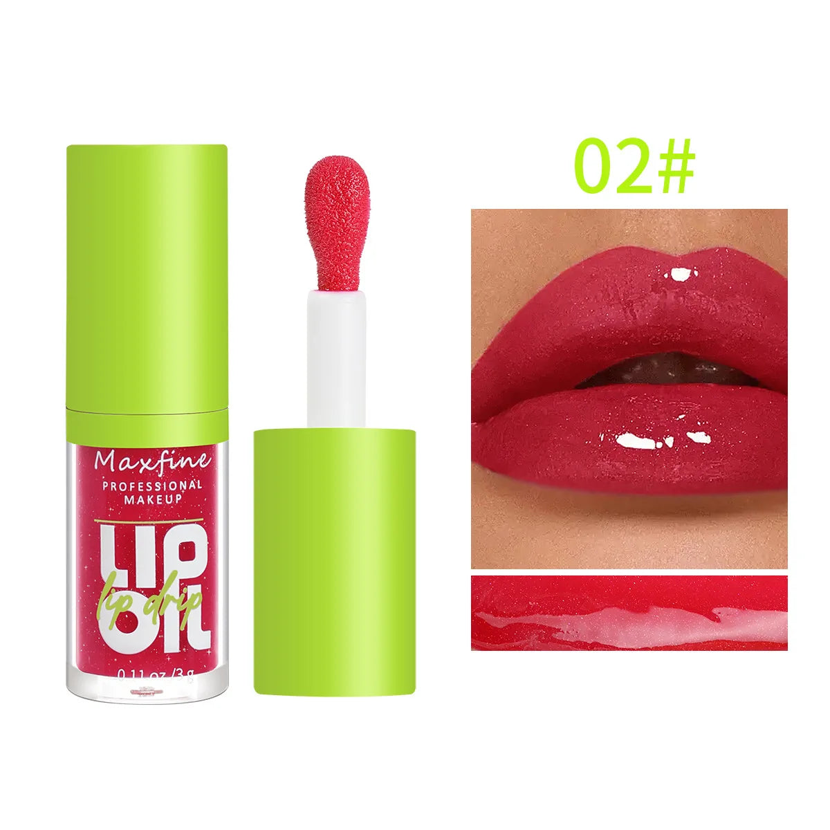 Waterproof Long-lasting Lip Gloss Non-stick Cup