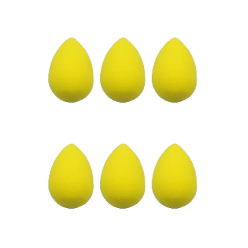 6Pcs Mini Makeup Sponge Powder Puff Set