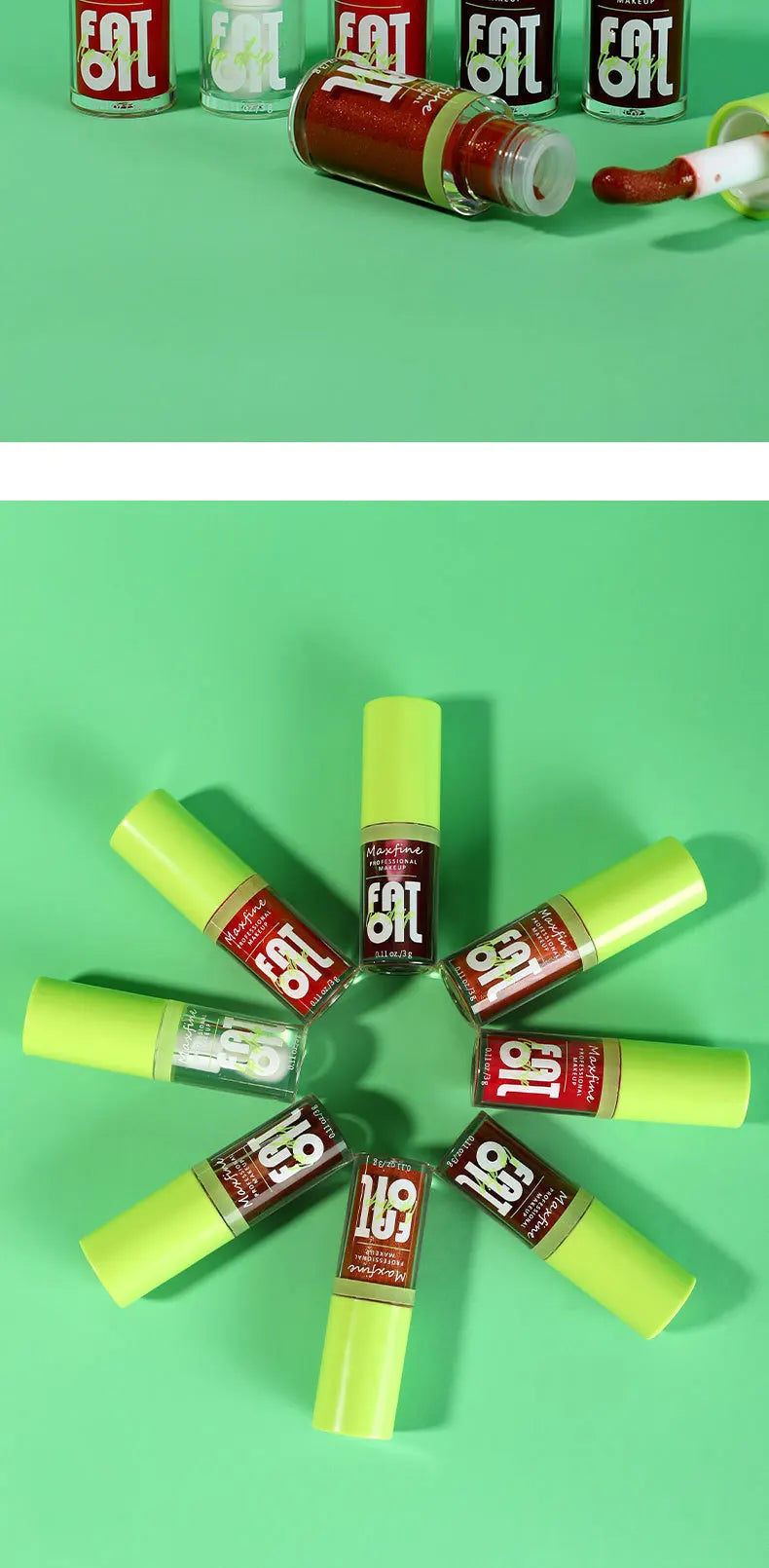 Waterproof Long-lasting Lip Gloss Non-stick Cup