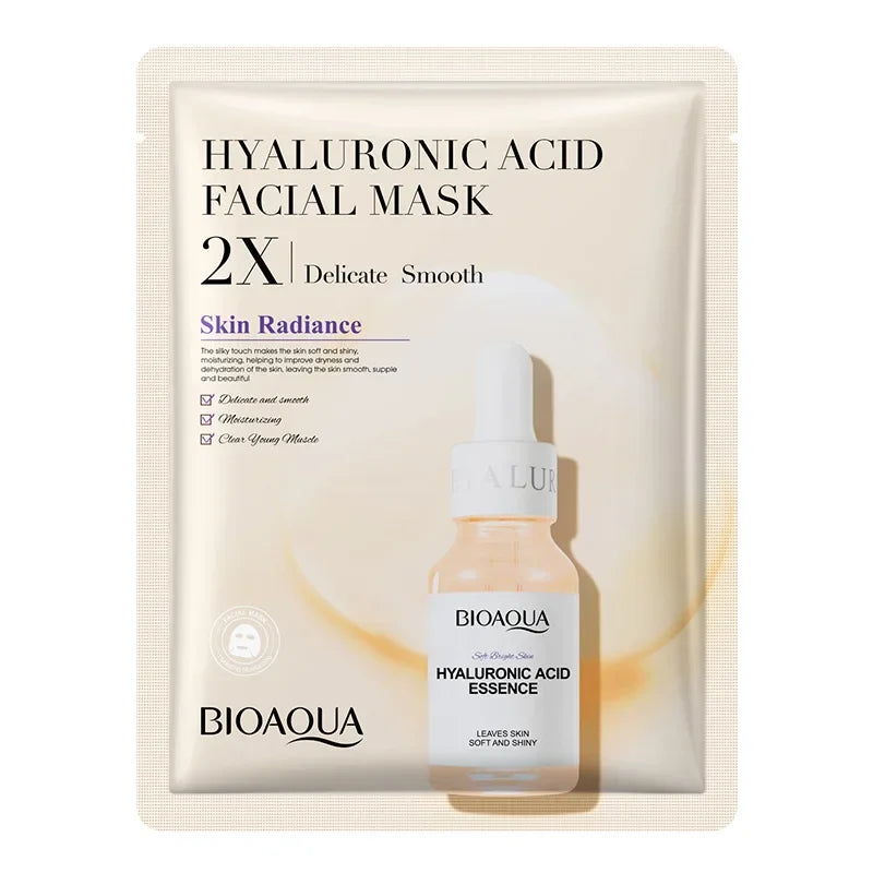 BIOAQUA Centella Collagen and Vitamin C Facial Masks with 20 units
