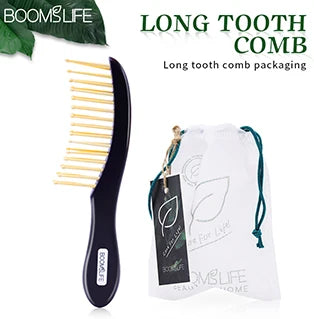 Boar bristle hairbrush