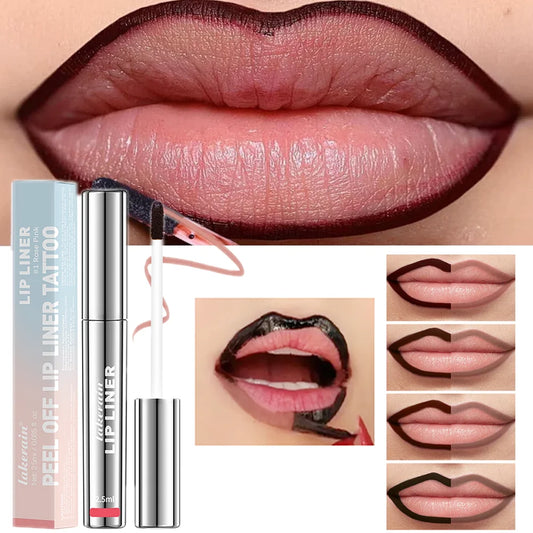 Waterproof Lip Liner Peel Off Tattoo Gloss Long Lasting