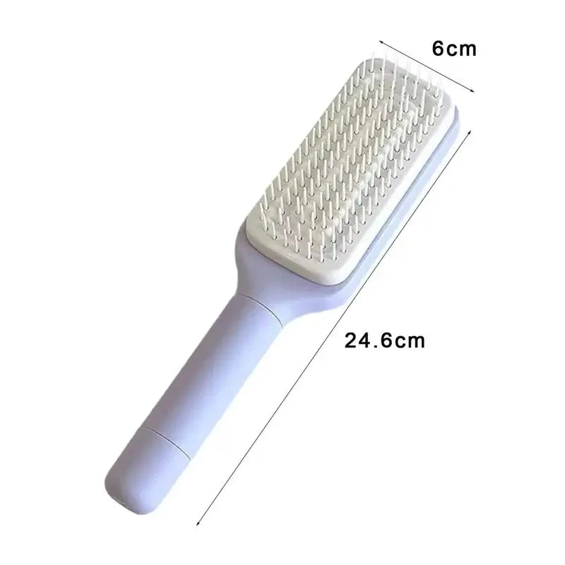 Long Handle Rotating Hair Comb