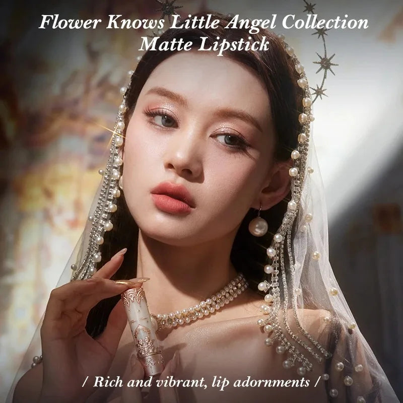 Flower Knows Little Angel Lipstick – Velvet Matte, Waterproof & Vegan