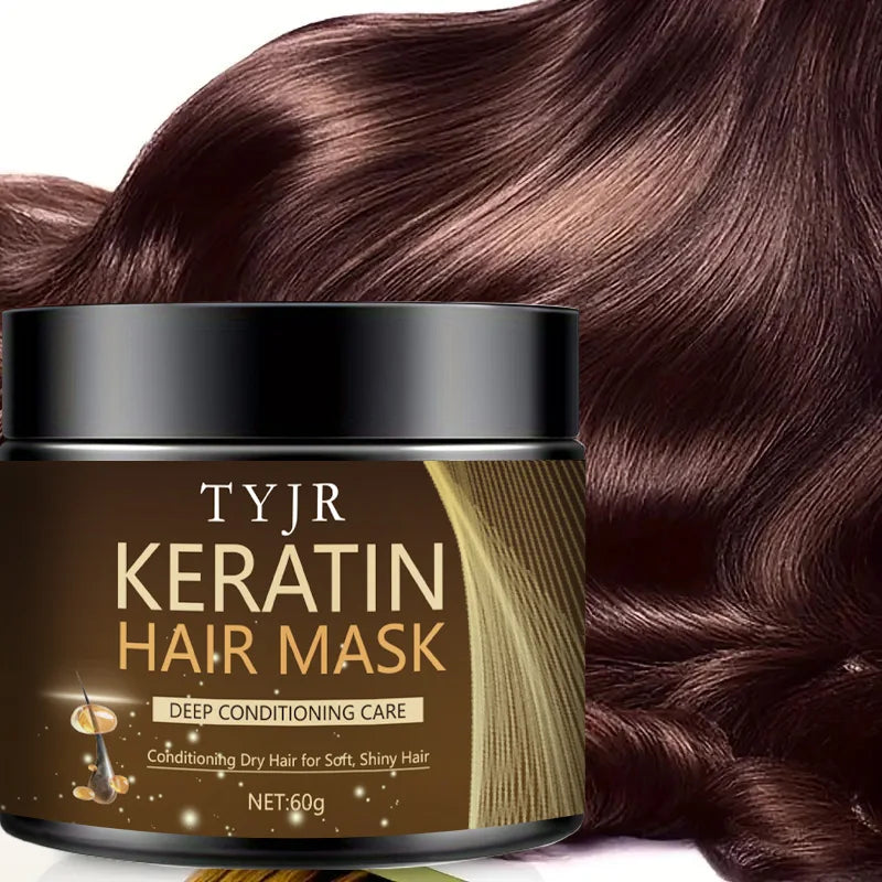 Keratin Hair Mask Deep Repair Travel Size 60g