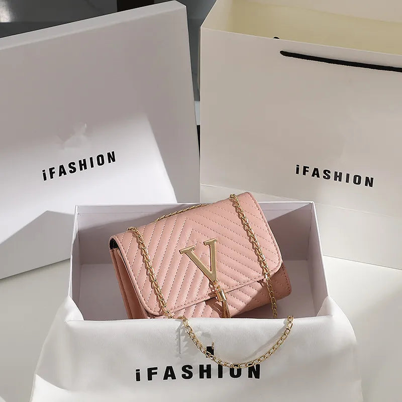 Luxury Embroidered Crossbody Bag