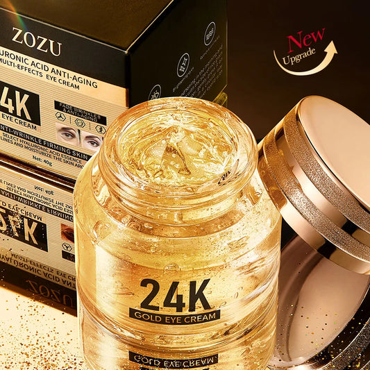 24k Gold Hyaluronic Acid Eye Cream Moisturizing