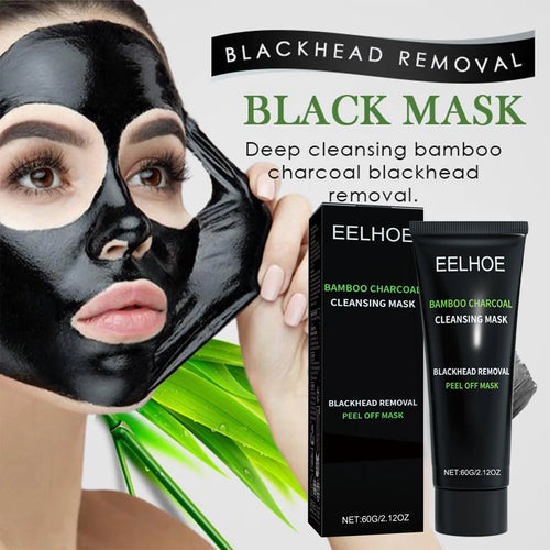 Bamboo Charcoal Peel-Off Mask - Addoree