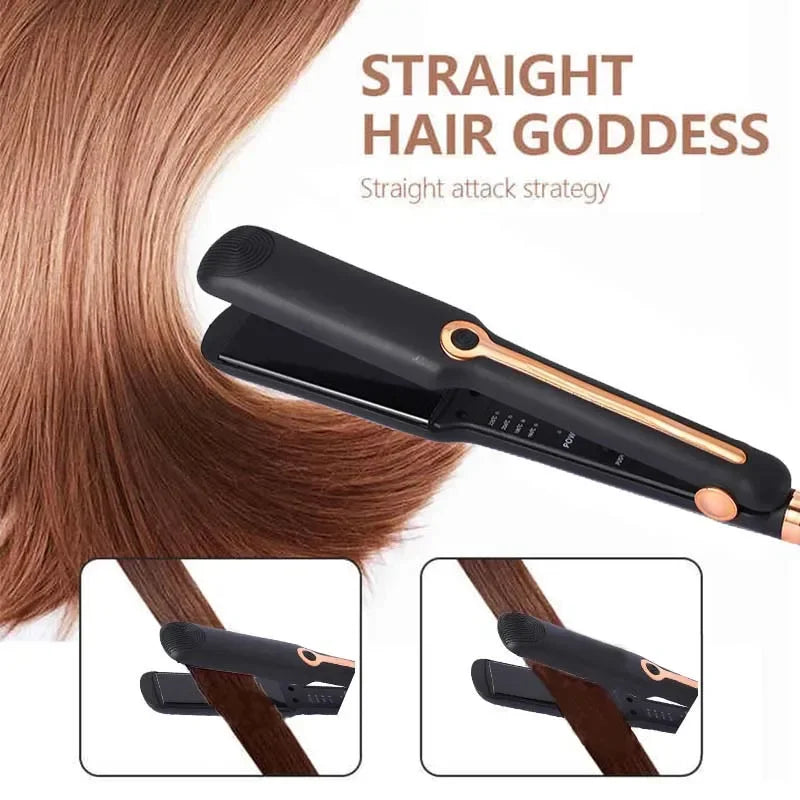 Tinsol 2-in-1 Hair Straightener Curling Iron