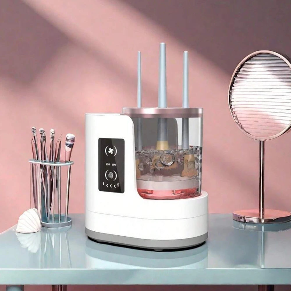 Electric Makeup Brush Cleaner – Automatic Wash & Dry