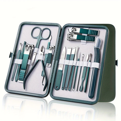 Professional Nail Care Kit 7 10 12 18 Pieces - Addoree