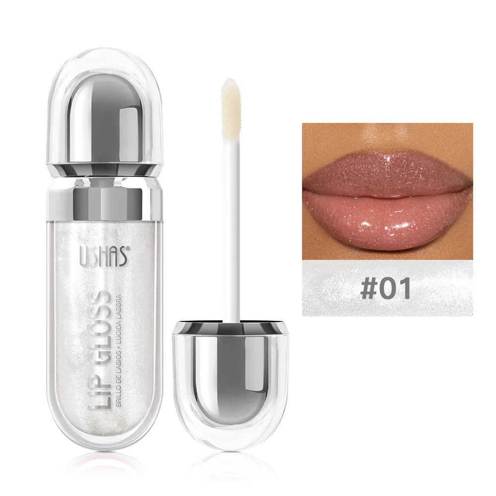 USHAS 12 Colors Pearlescent Liquid Lipstick