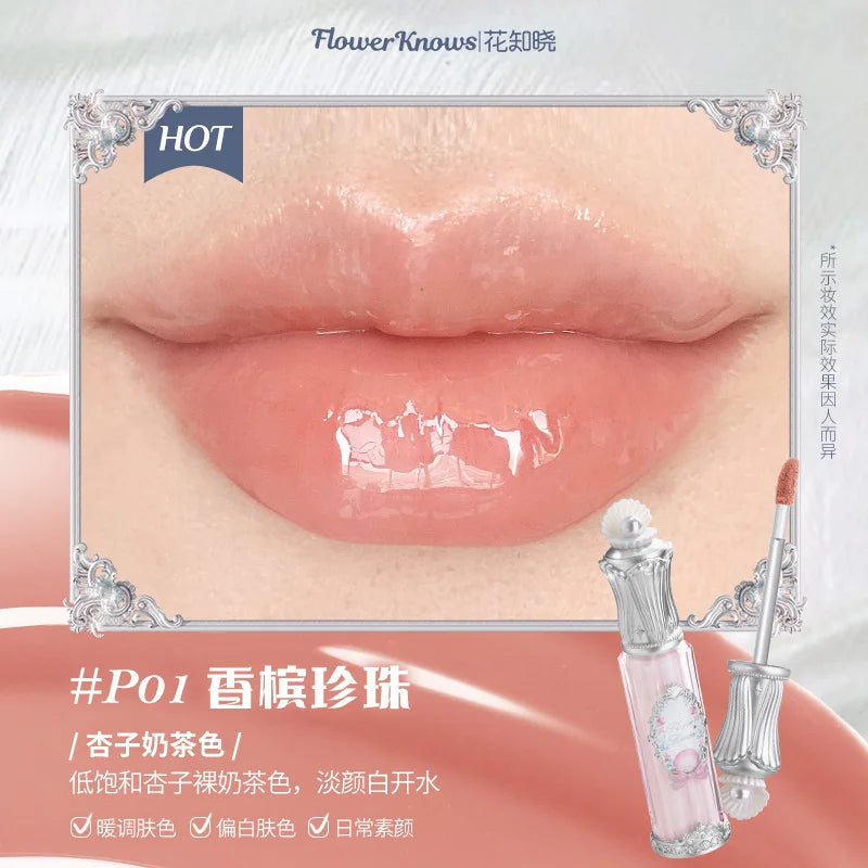 Flowerknows Strawberry Cupid Lipstick – Matte Velvet Lip Gloss