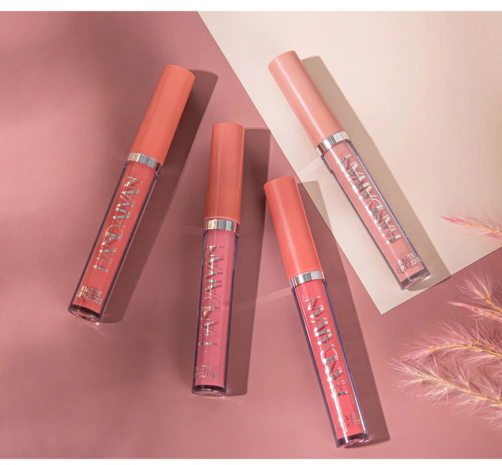 HANDAIYAN 6-Piece Lipstick Set – Waterproof & Long-Lasting Matte