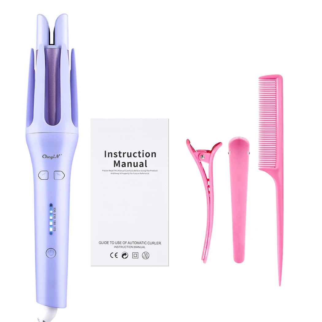 CkeyiN Automatic Curling Iron – Perfect Curls in Minutes