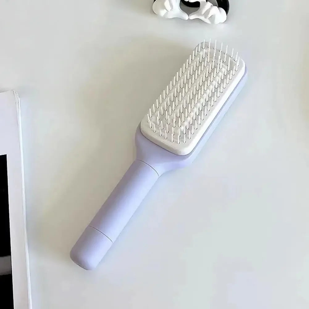 Long Handle Rotating Hair Comb