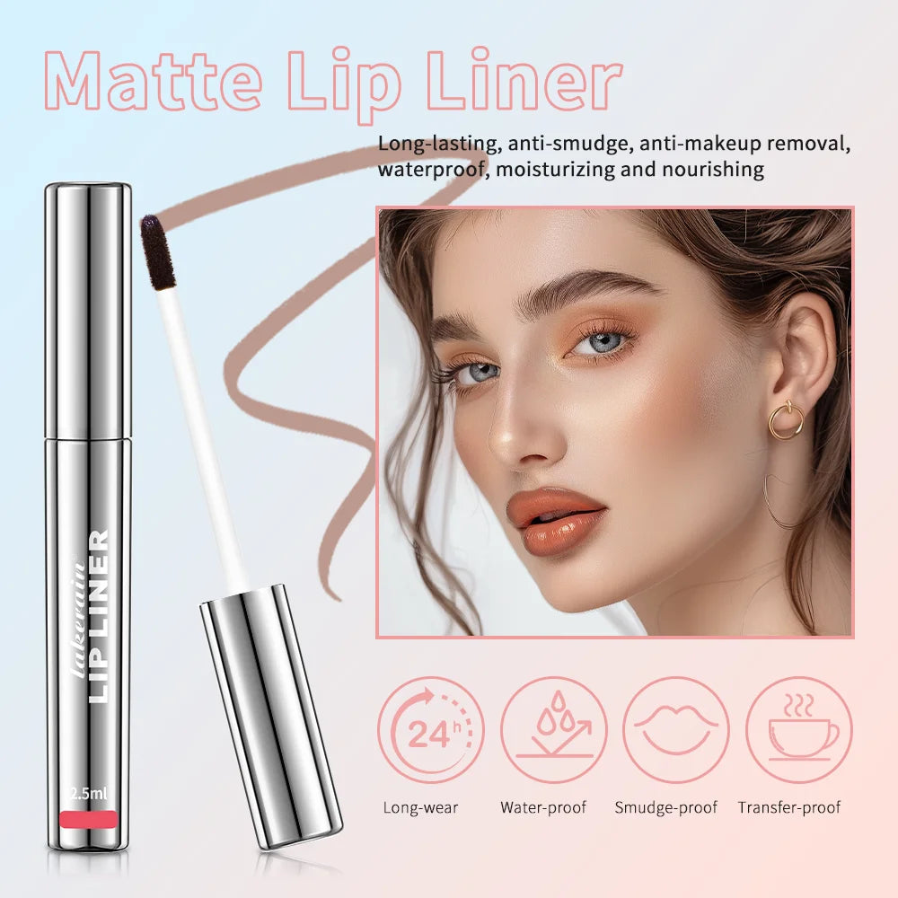 Waterproof Lip Liner Peel Off Tattoo Gloss Long Lasting