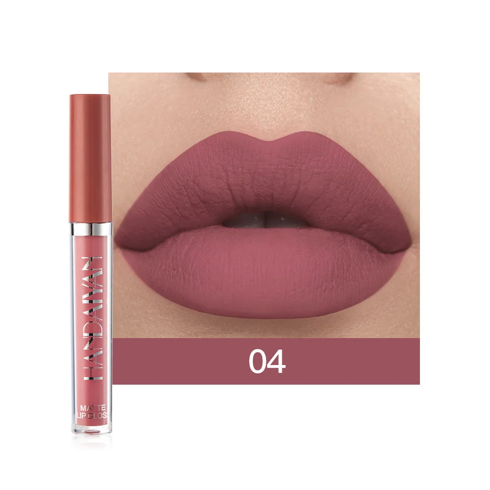 HANDAIYAN 6-Piece Lipstick Set – Waterproof & Long-Lasting Matte