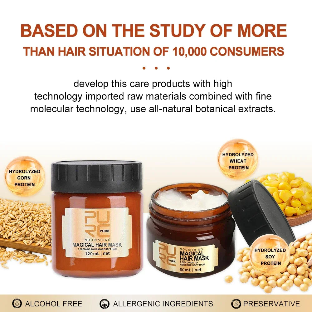 PURC 5s Magical Hair Mask Keratin Treatment