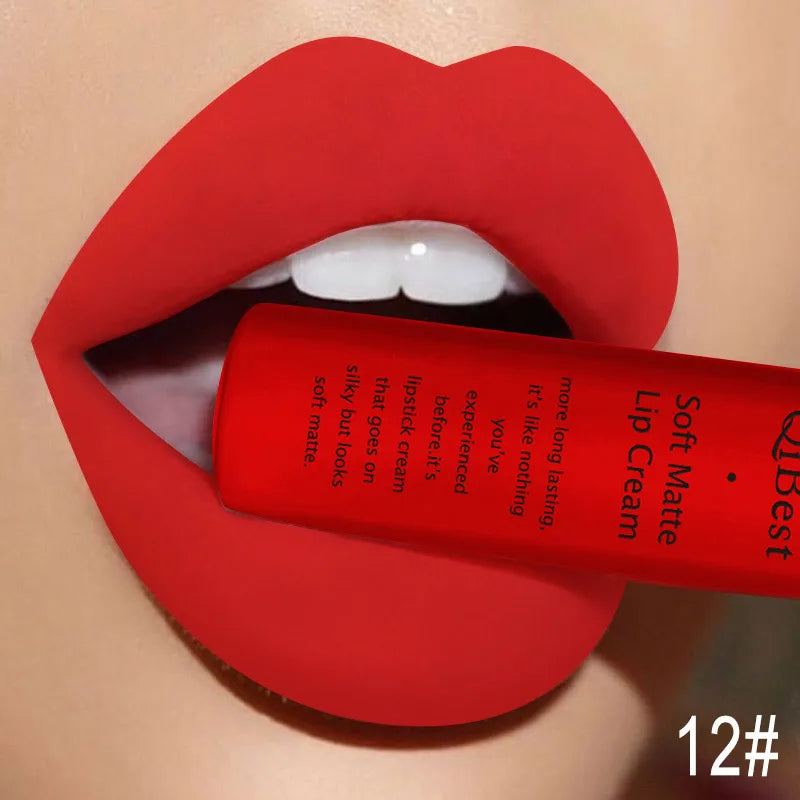 Hot Velvet Matte Nude Lip Gloss – Long-Lasting & Waterproof