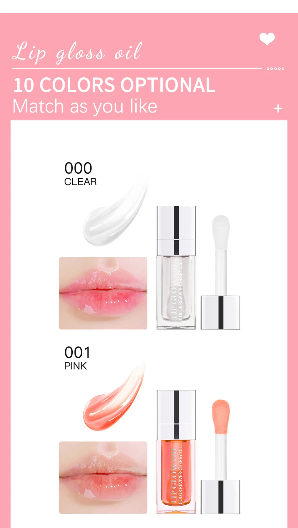 Moisturizing Lip Balm Gloss Lip Oil Care