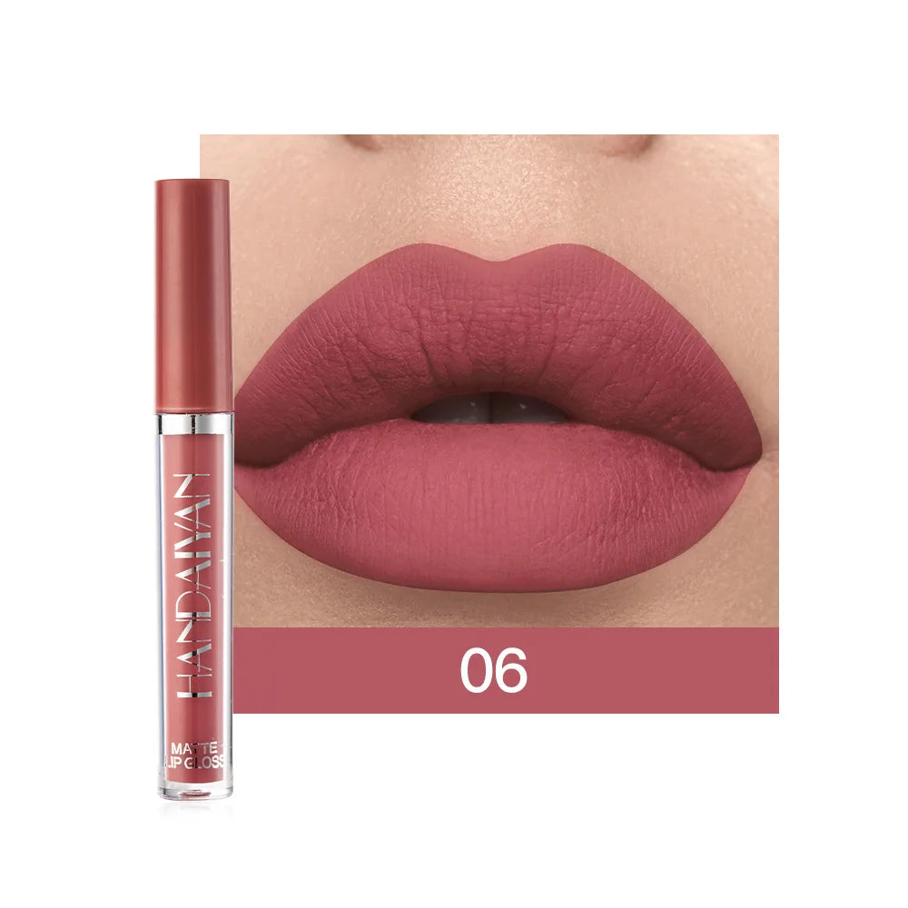 HANDAIYAN 6-Piece Lipstick Set – Waterproof & Long-Lasting Matte