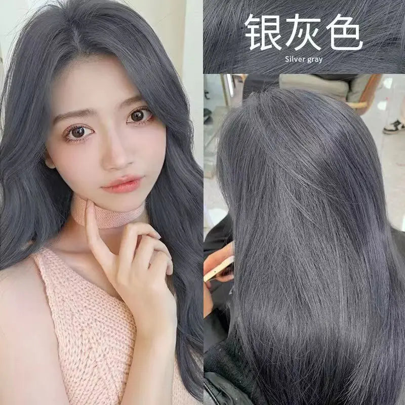 Mokeru Natural Brown Hair Color Shampoo – Long-Lasting Permanent Dye