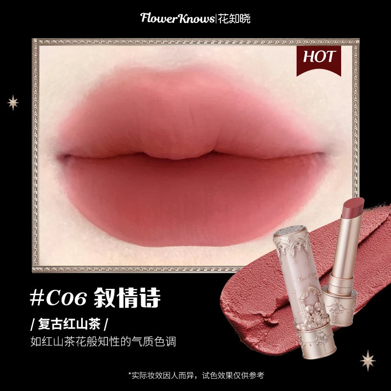 Flower Knows Little Angel Lipstick – Velvet Matte, Waterproof & Vegan