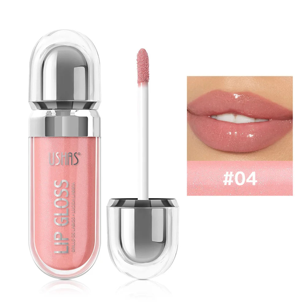 USHAS 12 Colors Pearlescent Liquid Lipstick