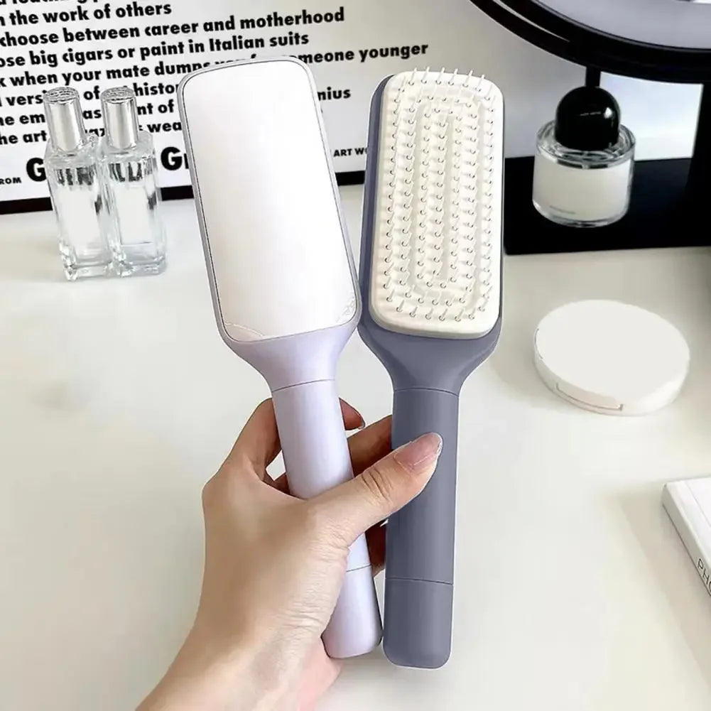 Long Handle Rotating Hair Comb