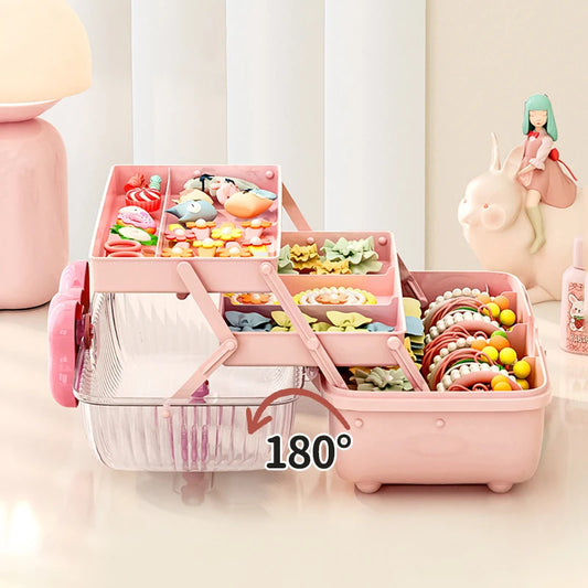 Multi-Layer Organizer – Clips, Jewelry, and Headbands