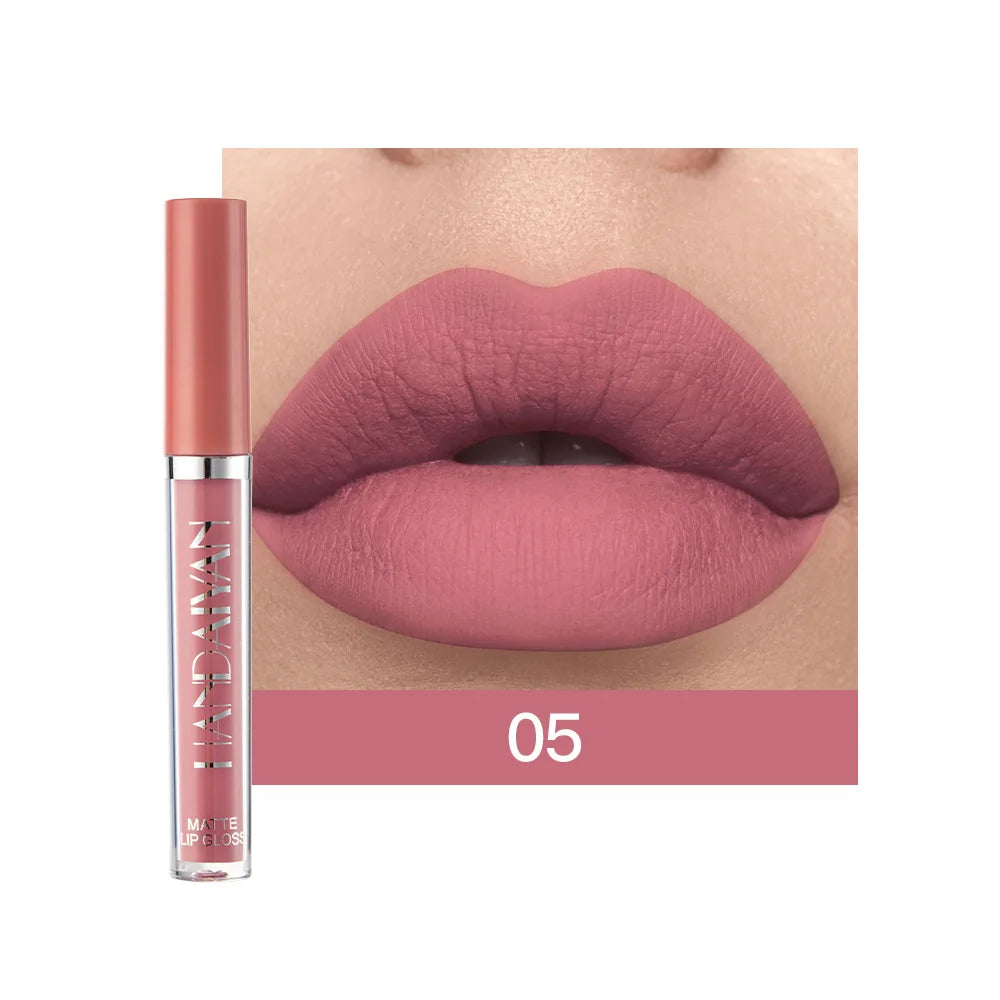 HANDAIYAN 6-Piece Lipstick Set – Waterproof & Long-Lasting Matte