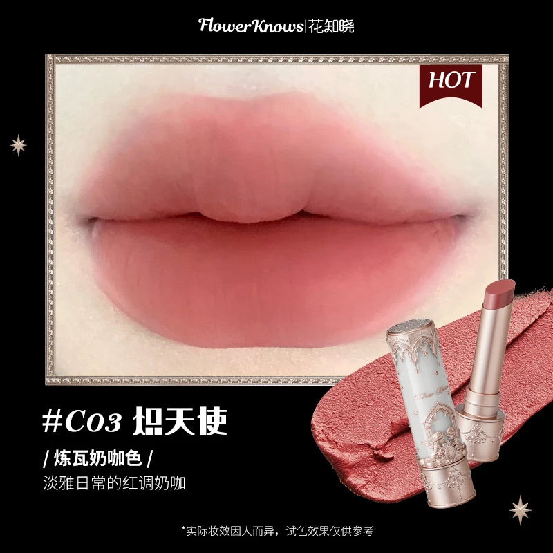 Flower Knows Little Angel Lipstick – Velvet Matte, Waterproof & Vegan