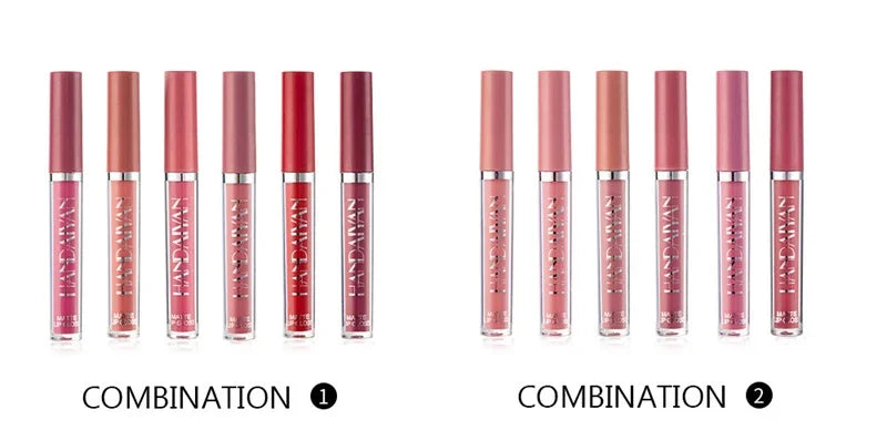 HANDAIYAN Lipstick Set – Waterproof, Long-Lasting & Matte