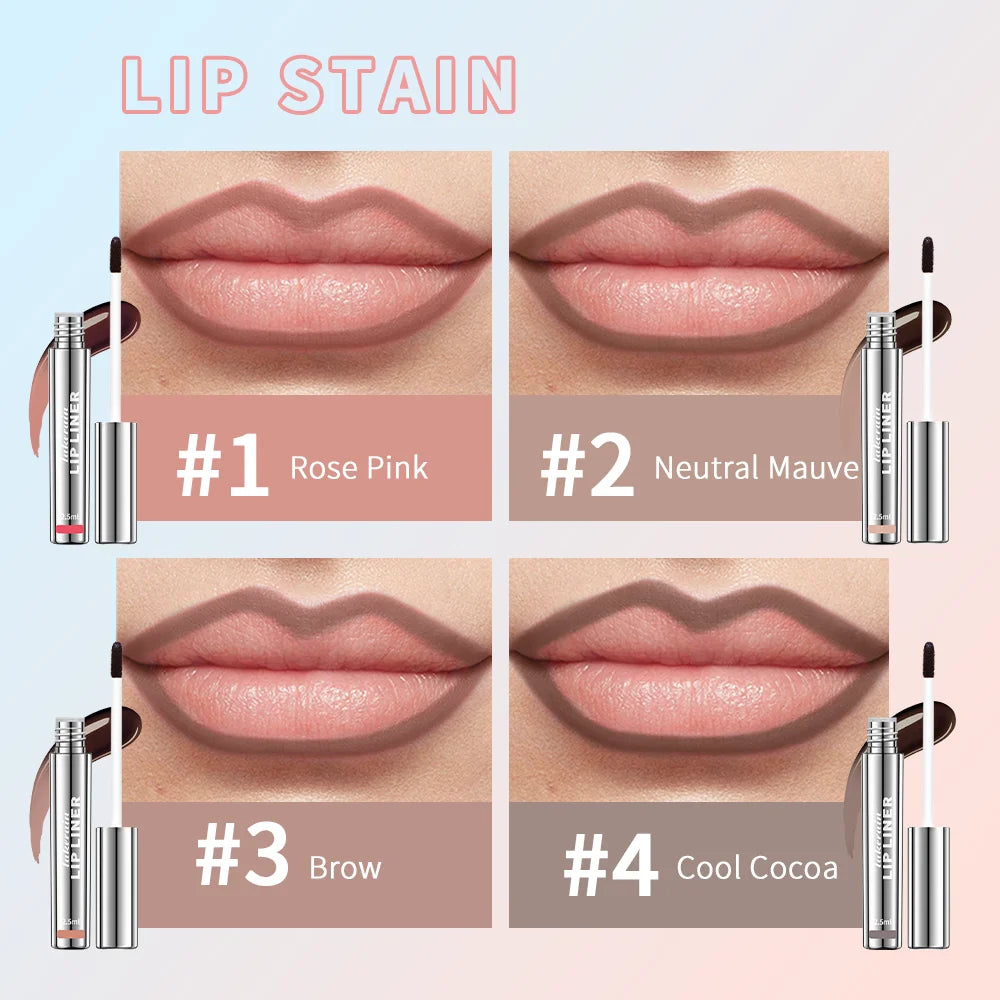Waterproof Lip Liner Peel Off Tattoo Gloss Long Lasting