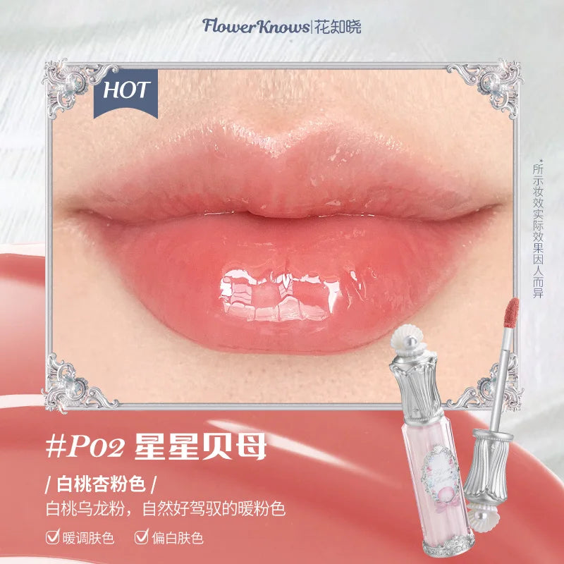 Flowerknows Strawberry Cupid Lipstick – Matte Velvet Lip Gloss