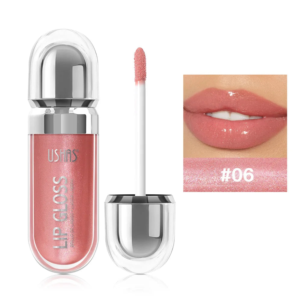USHAS 12 Colors Pearlescent Liquid Lipstick