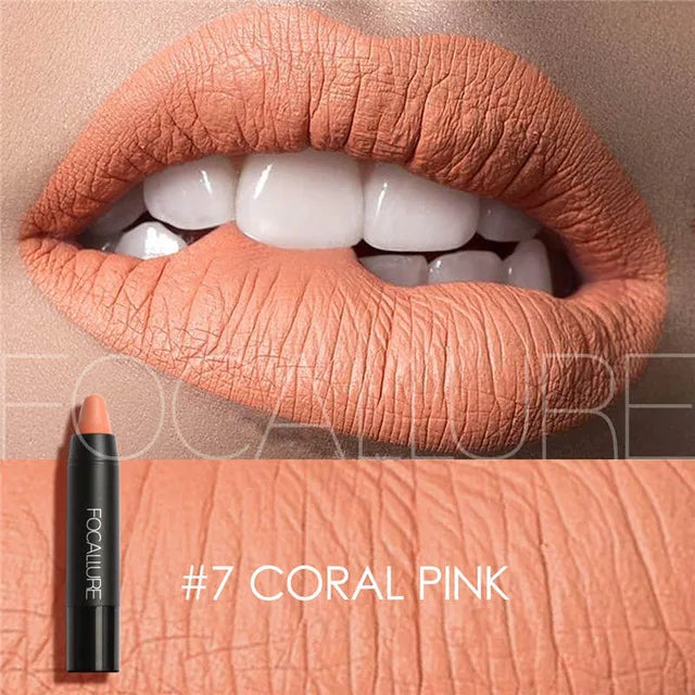 Focallure Matte Lipstick 19 Colors – Waterproof