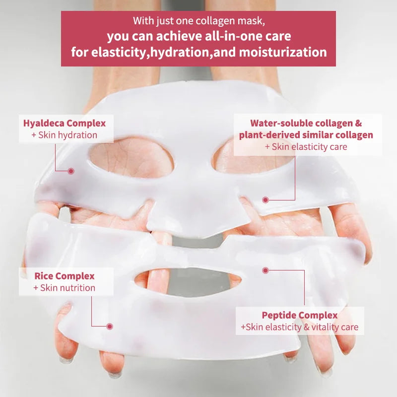 Korean Bio Collagen Face Mask Hydrating Anti Aging