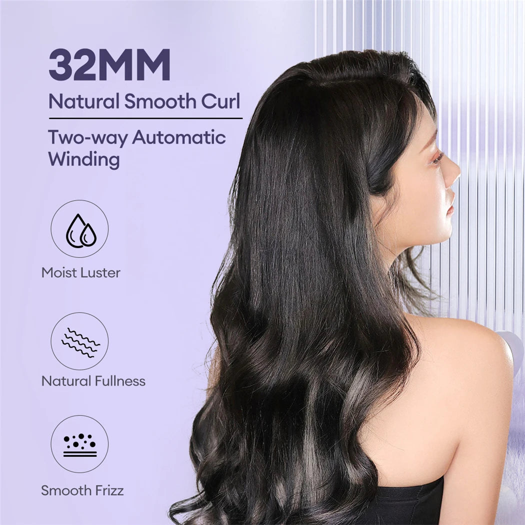 CkeyiN Automatic Curling Iron – Perfect Curls in Minutes