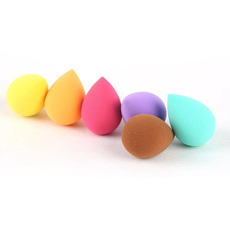 6Pcs Mini Makeup Sponge Powder Puff Set