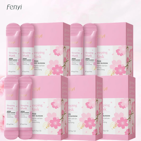 100 units of Sakura moisturizing sleeping masks