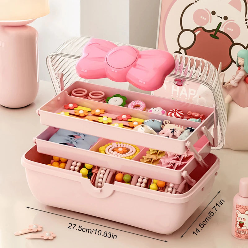 Multi-Layer Organizer – Clips, Jewelry, and Headbands