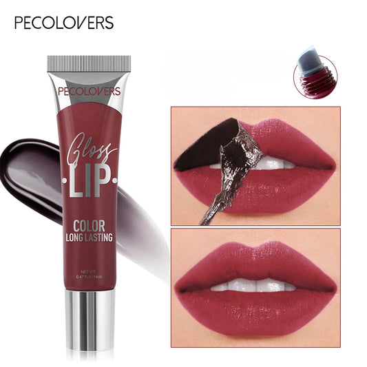 Peel-Off Multi-Color Lip Gloss – Waterproof & Long-Lasting Matte